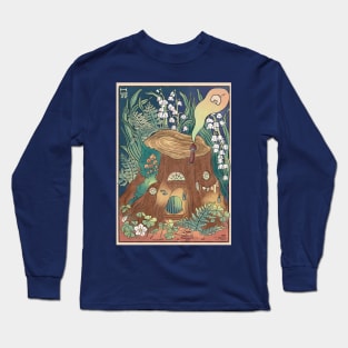 Tiny Home n°1: Tree Log Long Sleeve T-Shirt